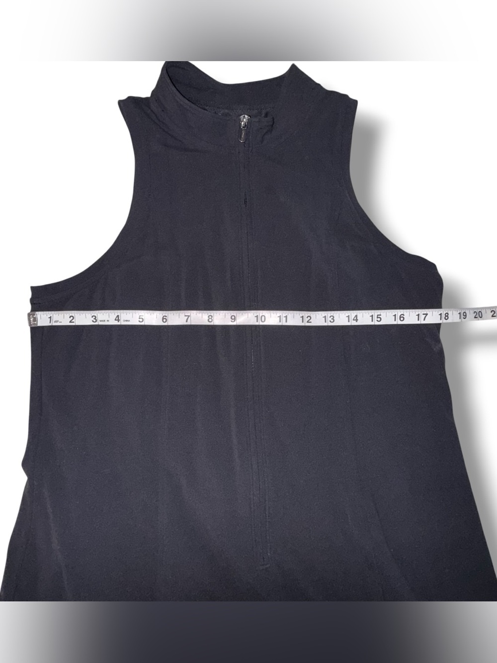 ATHLETA Swing Zip Dress - Black XL Tall - Picture 4 of 12